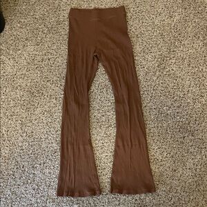 PINK Victoria's Secret Brown Flared Pants